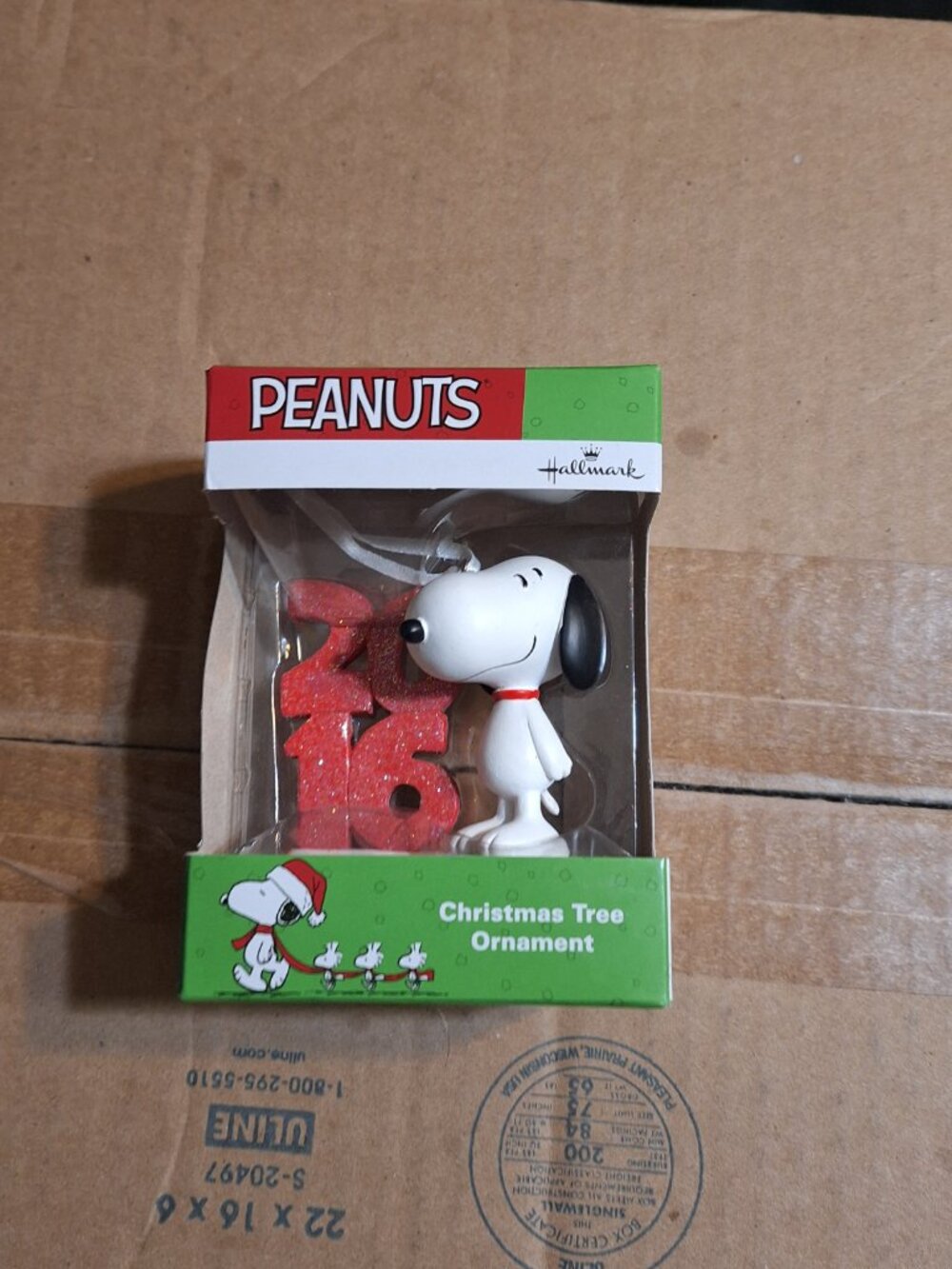 peanuts ornament